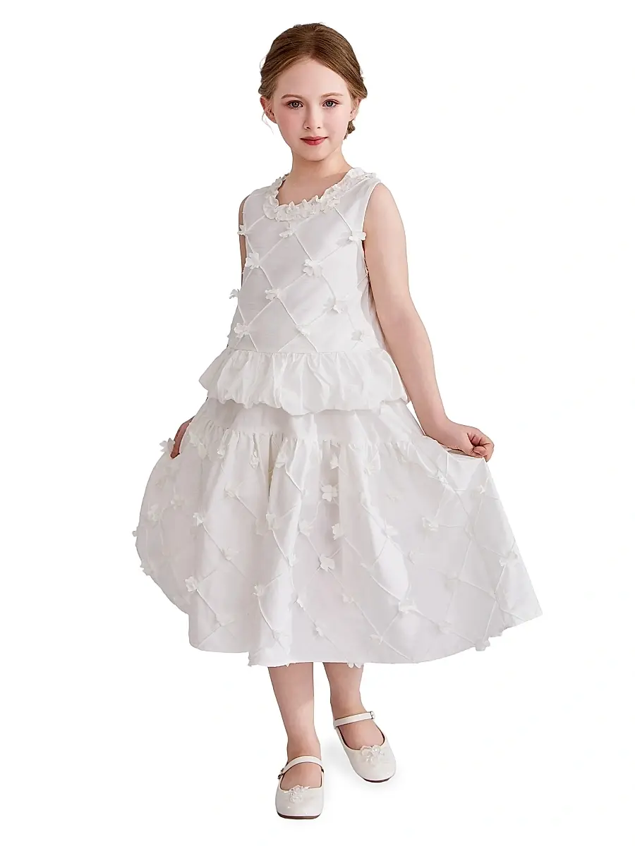 Tulleen Girl's Little Girl's & Girl's Quilted Skirt Set | Thumbnail 6 Tulleen Girl's Little Girl's & Girl's Quilted Skirt Set | Thumbnail 6