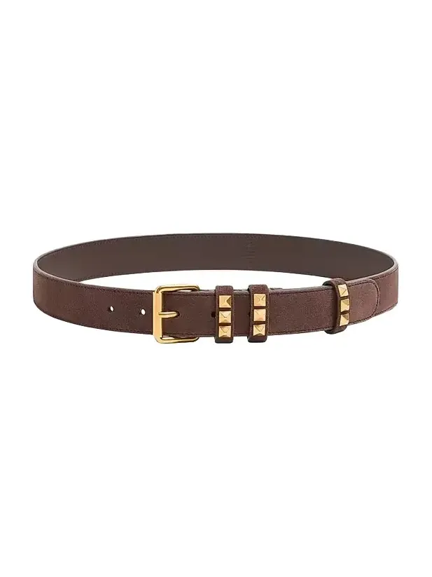 Women's Flaneuse Belt in Suede 30MM - Brown Women's Flaneuse Belt in Suede 30MM - Brown