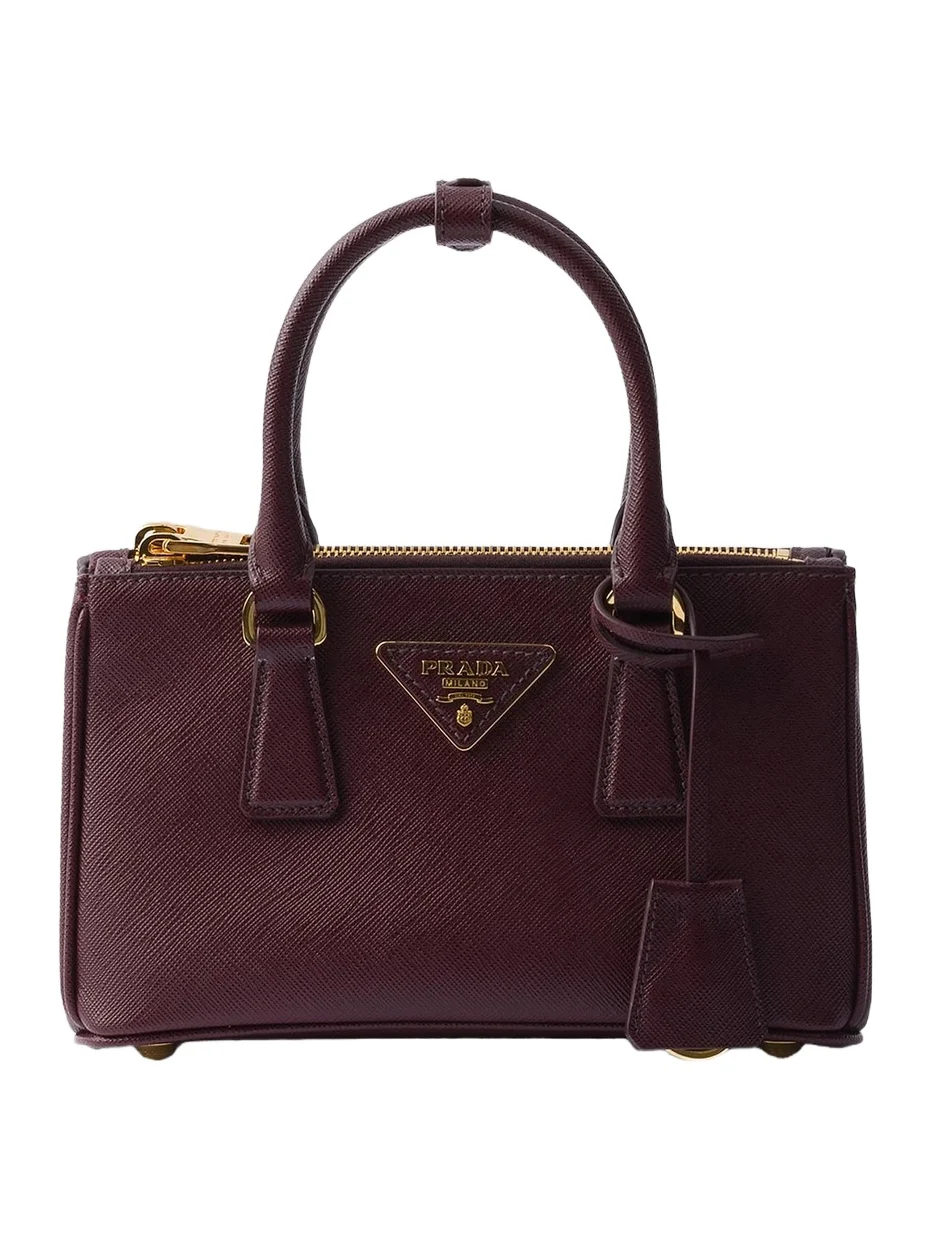 Women's Galleria Saffiano Leather Mini Top Handle Bag Women's Galleria Saffiano Leather Mini Top Handle Bag