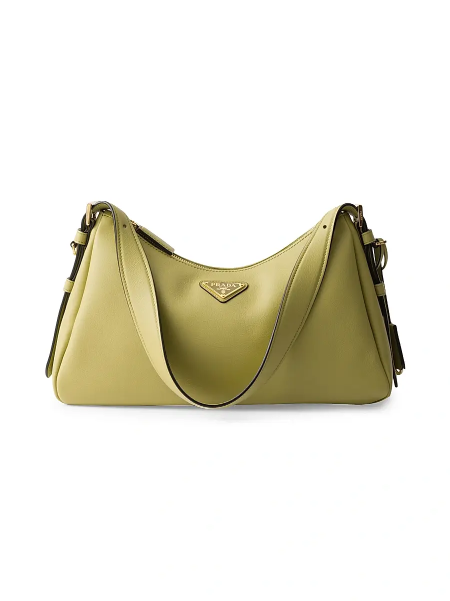 Women's Aimee Leather Shoulder Bag - Green Women's Aimee Leather Shoulder Bag - Green