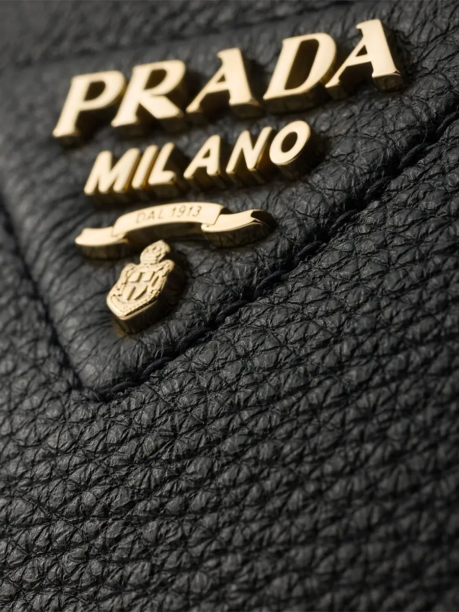 Prada Women's Leather Tote Bag - Black | Thumbnail 7