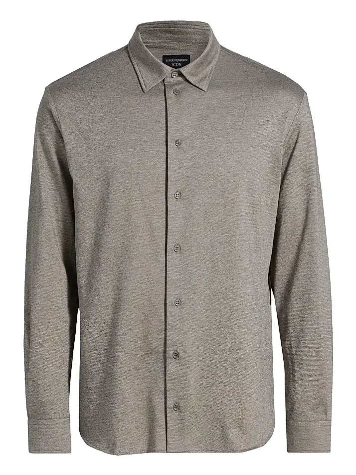 Men's Cotton Jersey Sport Shirt Men's Cotton Jersey Sport Shirt