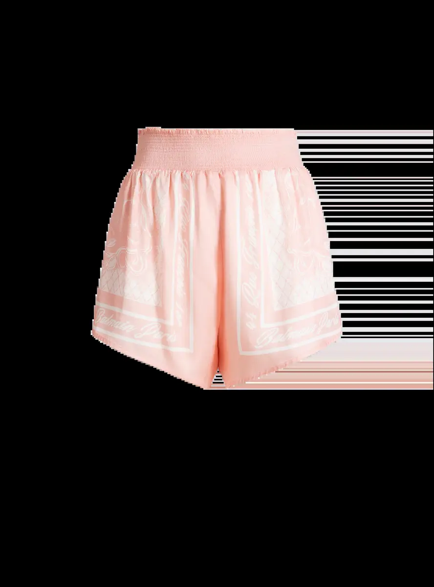 Balmain Printed Foulard pyjama shorts | Image 1 Balmain Printed Foulard pyjama shorts | Image 1