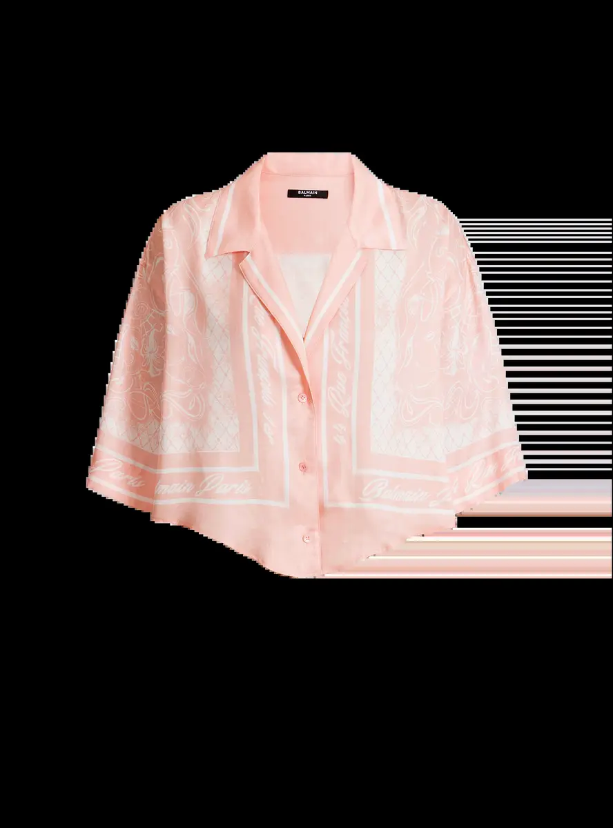 Balmain Printed Foulard pyjama shirt | Image 1 Balmain Printed Foulard pyjama shirt | Image 1