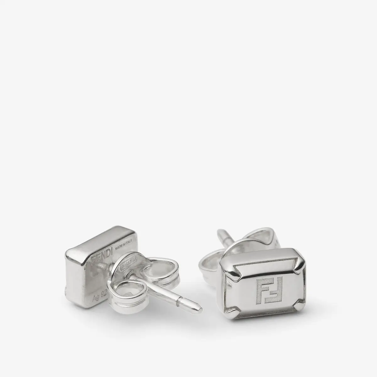 Fendi Pair of stud earrings made of sterling 925 for | Thumbnail 2 Fendi Pair of stud earrings made of sterling 925 for | Thumbnail 2