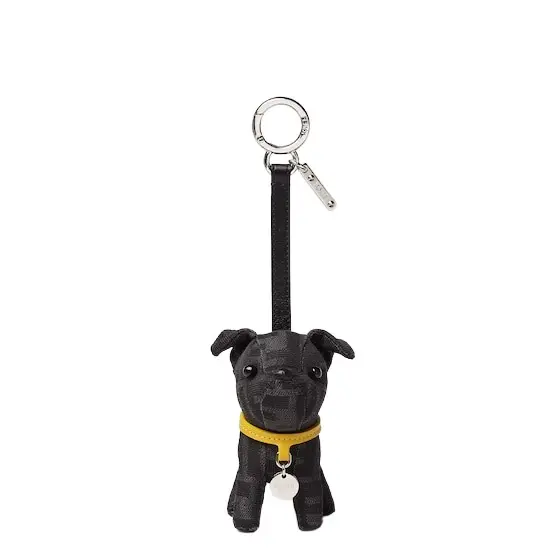 Fendi Bag charm made of black FF jacquard | Image 1 Fendi Bag charm made of black FF jacquard | Image 1