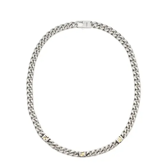 Fendi Ff Cube Necklace | Image 1 Fendi Ff Cube Necklace | Image 1