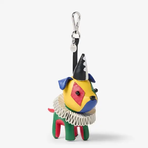 Fendi Ito bag charm made of multicoloured nappa leather | Thumbnail 2 Fendi Ito bag charm made of multicoloured nappa leather | Thumbnail 2