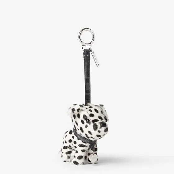 Fendi Bag charm made of black and white spotted pony hair-effect | Thumbnail 2 Fendi Bag charm made of black and white spotted pony hair-effect | Thumbnail 2