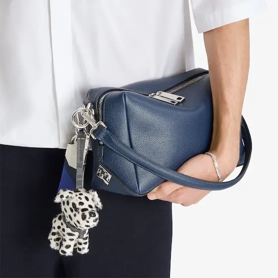 Fendi Bag charm made of black and white spotted pony hair-effect | Thumbnail 3 Fendi Bag charm made of black and white spotted pony hair-effect | Thumbnail 3