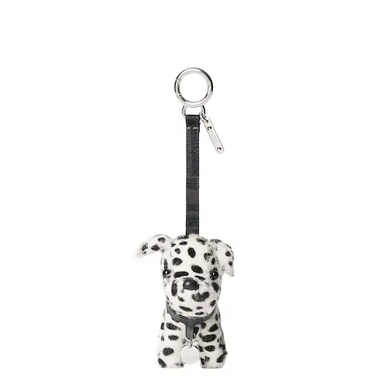 Fendi Bag charm made of black and white spotted pony hair-effect | Image 1 Fendi Bag charm made of black and white spotted pony hair-effect | Image 1