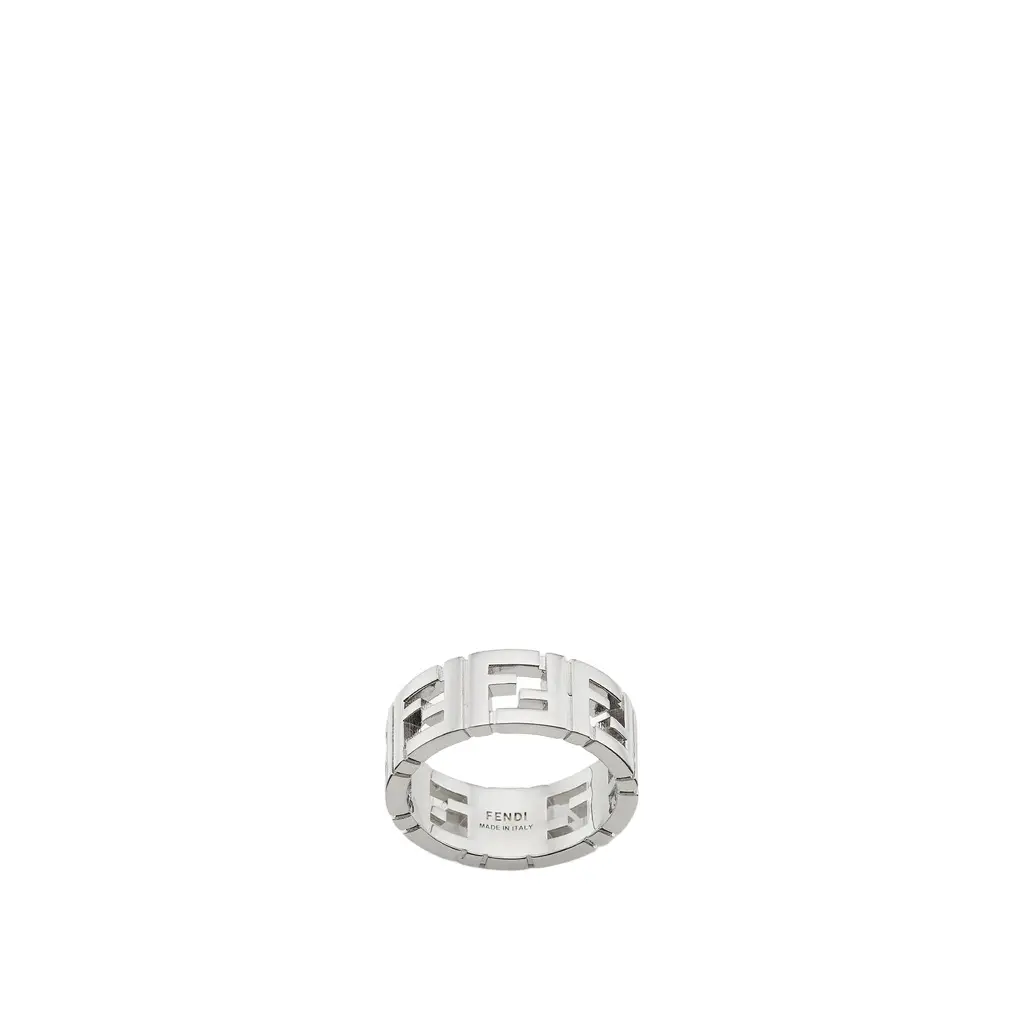 Fendi Wide-band ring with FF motif | Image 1 Fendi Wide-band ring with FF motif | Image 1