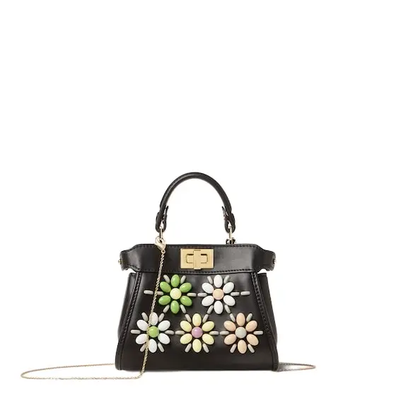 Fendi Iconic Nano Peekaboo bag with every detail recreated | Image 1 Fendi Iconic Nano Peekaboo bag with every detail recreated | Image 1