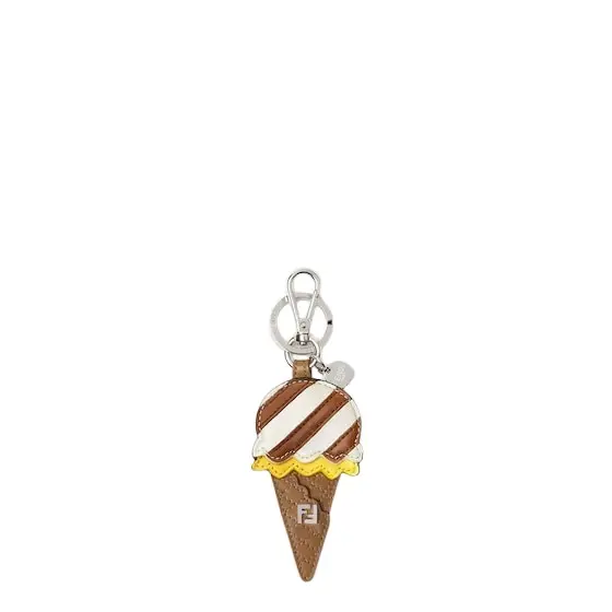 Fendi Bag charm with exclusive ice cream cone design | Image 1 Fendi Bag charm with exclusive ice cream cone design | Image 1