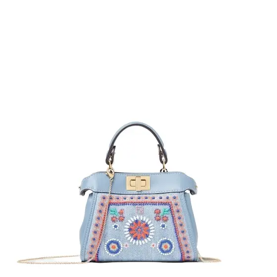 Fendi Iconic Nano Peekaboo bag with every detail recreated | Image 1 Fendi Iconic Nano Peekaboo bag with every detail recreated | Image 1