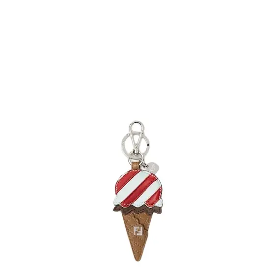 Fendi Bag charm with exclusive ice cream cone design | Image 1 Fendi Bag charm with exclusive ice cream cone design | Image 1