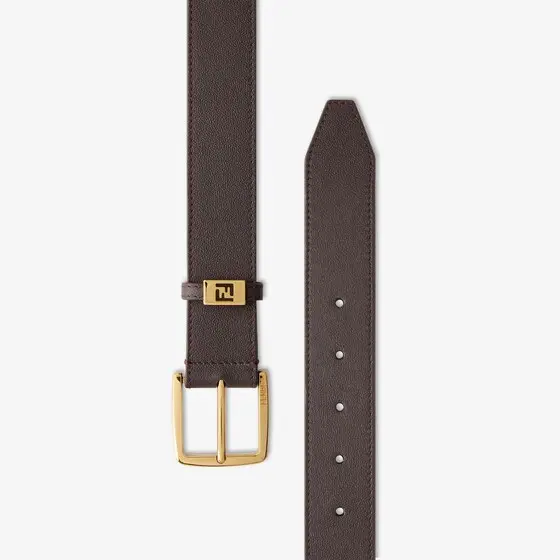 Fendi Belt with pin buckle and loops with FF detail | Thumbnail 2