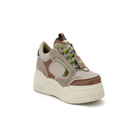 Fendi Force lace-up low-tops | Image 1 Fendi Force lace-up low-tops | Image 1