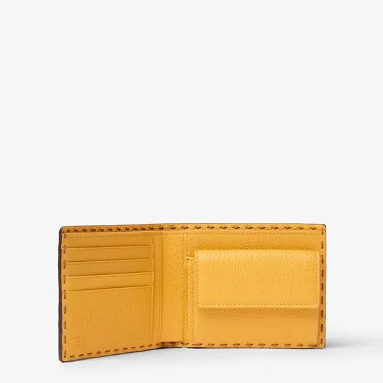 Fendi Bi-fold wallet features four card slots, a pocket | Thumbnail 2 Fendi Bi-fold wallet features four card slots, a pocket | Thumbnail 2