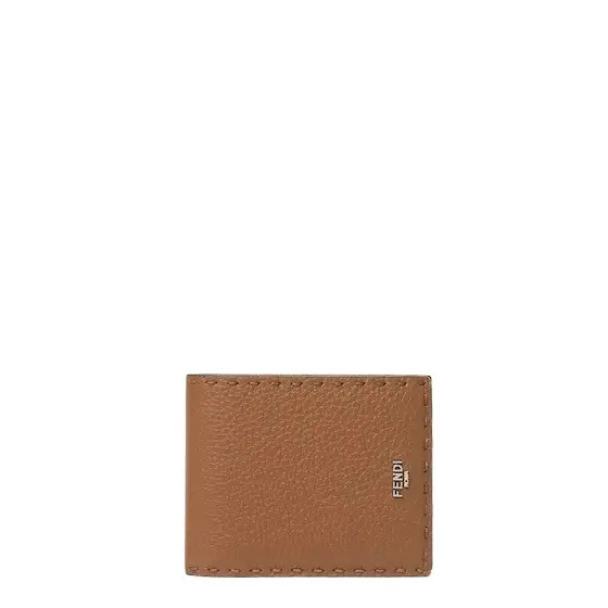 Fendi Bi-fold wallet features four card slots, a pocket | Image 1 Fendi Bi-fold wallet features four card slots, a pocket | Image 1