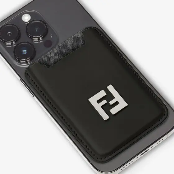 Fendi Ff Squared Magsafe Card Holder | Thumbnail 3 Fendi Ff Squared Magsafe Card Holder | Thumbnail 3
