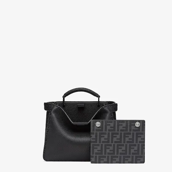 Fendi Peekaboo ISeeU Small Selleria Bag with 526 Hand-Sewn Topstitches | Thumbnail 2 Fendi Peekaboo ISeeU Small Selleria Bag with 526 Hand-Sewn Topstitches | Thumbnail 2