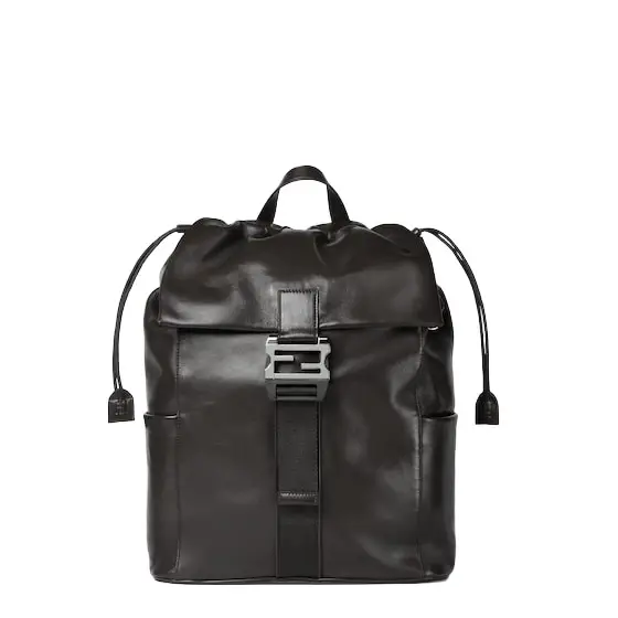 Fendi Flux backpack made of smooth black calf leather | Image 1 Fendi Flux backpack made of smooth black calf leather | Image 1