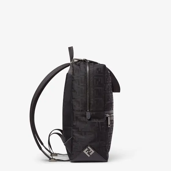 Fendi Lui backpack with a soft design, made of black padded | Thumbnail 4 Fendi Lui backpack with a soft design, made of black padded | Thumbnail 4