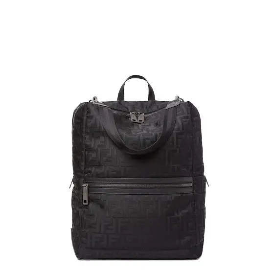 Fendi Lui backpack with a soft design, made of black padded | Image 1 Fendi Lui backpack with a soft design, made of black padded | Image 1