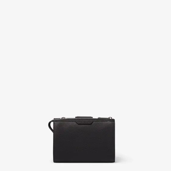 Fendi Baguette® Double Bag, made of black full-grain leather | Thumbnail 4 Fendi Baguette® Double Bag, made of black full-grain leather | Thumbnail 4