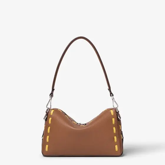 Fendi Medium Lui bag with a soft design, made of tan-colour | Thumbnail 3 Fendi Medium Lui bag with a soft design, made of tan-colour | Thumbnail 3