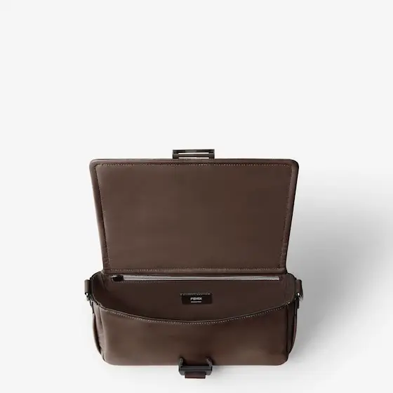 Fendi Flux Messenger bag made of chocolate brown, smooth | Thumbnail 5 Fendi Flux Messenger bag made of chocolate brown, smooth | Thumbnail 5