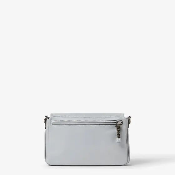 Fendi Flux Messenger bag made of light grey, smooth calfskin | Thumbnail 4 Fendi Flux Messenger bag made of light grey, smooth calfskin | Thumbnail 4