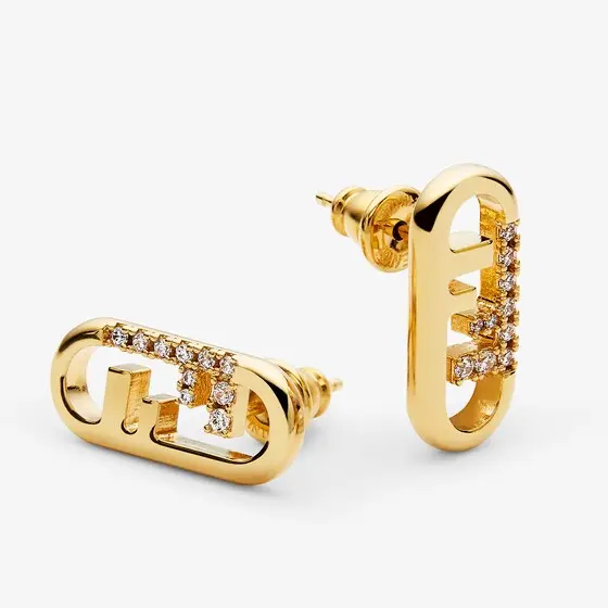 Fendi O'Lock Earrings | Thumbnail 2 Fendi O'Lock Earrings | Thumbnail 2
