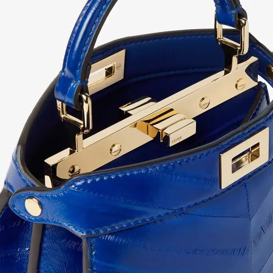 Fendi Peekaboo ISeeU Petite Inlaid Hagfish Bag | Thumbnail 5 Fendi Peekaboo ISeeU Petite Inlaid Hagfish Bag | Thumbnail 5