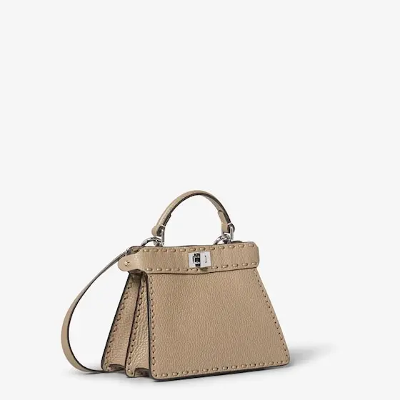 Fendi Peekaboo ISeeU Petite Selleria Bag with 306 Hand-Sewn Topstitches | Thumbnail 2 Fendi Peekaboo ISeeU Petite Selleria Bag with 306 Hand-Sewn Topstitches | Thumbnail 2