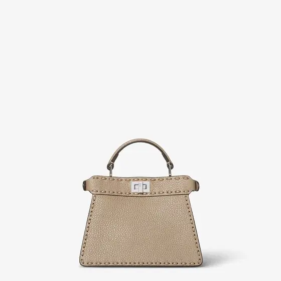 Fendi Peekaboo ISeeU Petite Selleria Bag with 306 Hand-Sewn Topstitches | Thumbnail 3 Fendi Peekaboo ISeeU Petite Selleria Bag with 306 Hand-Sewn Topstitches | Thumbnail 3