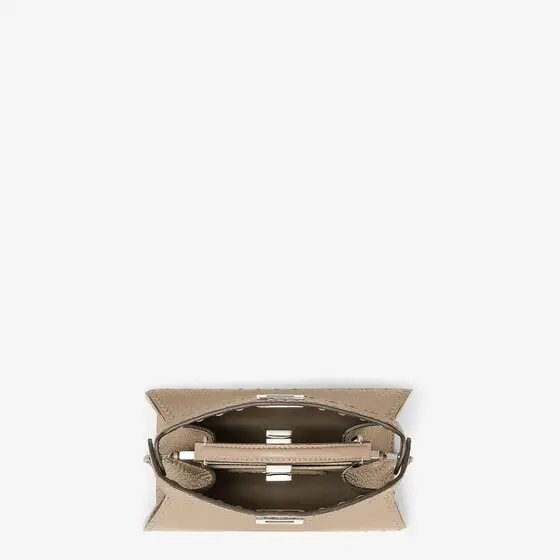 Fendi Peekaboo ISeeU Petite Selleria Bag with 306 Hand-Sewn Topstitches | Thumbnail 4 Fendi Peekaboo ISeeU Petite Selleria Bag with 306 Hand-Sewn Topstitches | Thumbnail 4