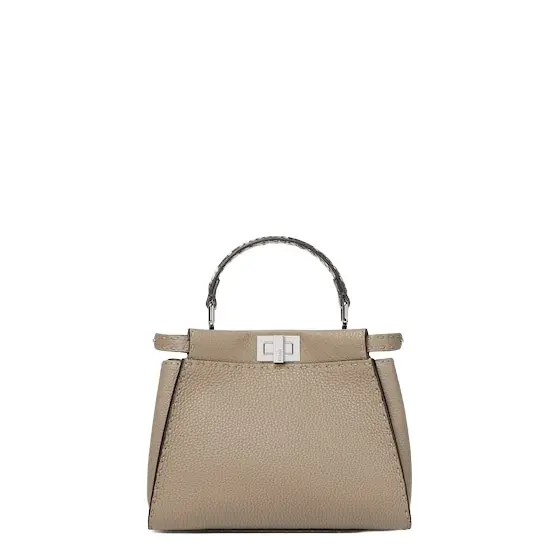 Fendi Small iconic Peekaboo bag made with 1048 hand-sewn | Image 1 Fendi Small iconic Peekaboo bag made with 1048 hand-sewn | Image 1