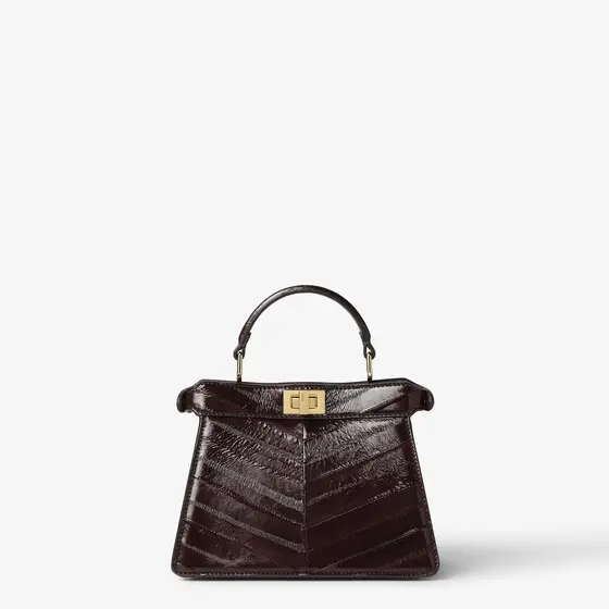 Fendi Peekaboo ISeeU Petite Inlaid Hagfish Leather Bag | Thumbnail 3 Fendi Peekaboo ISeeU Petite Inlaid Hagfish Leather Bag | Thumbnail 3