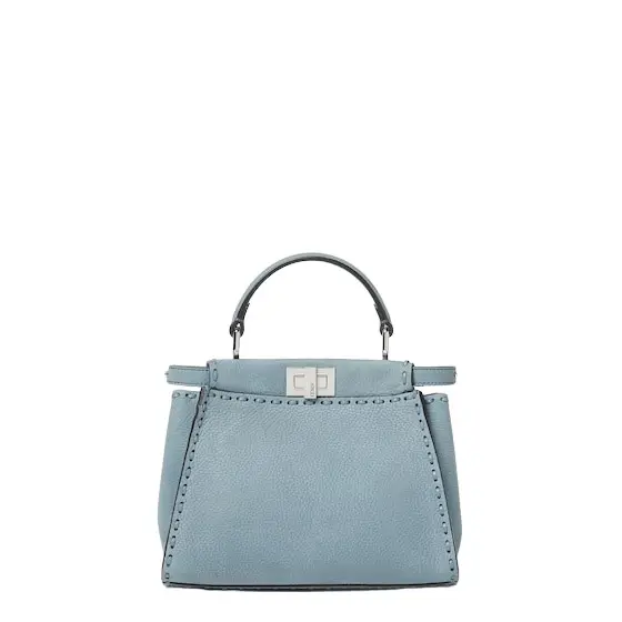 Fendi Small, iconic Peekaboo bag made with 220 hand-sewn, macro | Image 1 Fendi Small, iconic Peekaboo bag made with 220 hand-sewn, macro | Image 1