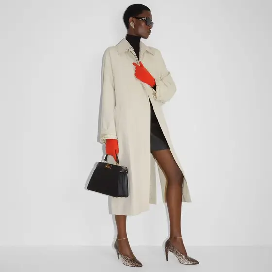 Fendi Peekaboo ISeeU Small Calf Leather Bag | Thumbnail 7 Fendi Peekaboo ISeeU Small Calf Leather Bag | Thumbnail 7