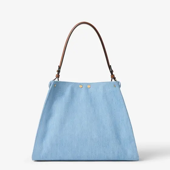 Fendi Way Medium Denim Bag | Thumbnail 4 Fendi Way Medium Denim Bag | Thumbnail 4