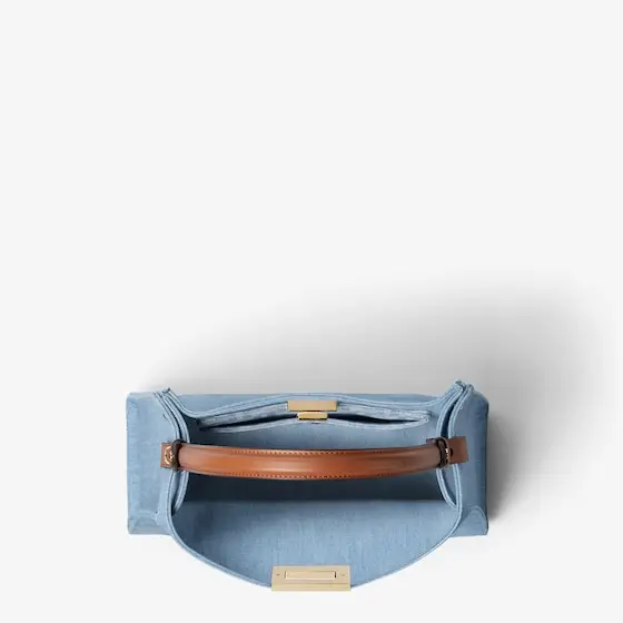 Fendi Way Medium Denim Bag | Thumbnail 5 Fendi Way Medium Denim Bag | Thumbnail 5