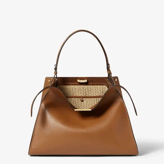 Fendi Way Medium Sellier Brown Leather Bag | Thumbnail 2 Fendi Way Medium Sellier Brown Leather Bag | Thumbnail 2
