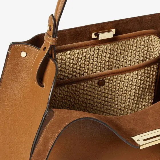 Fendi Way Medium Sellier Brown Leather Bag | Thumbnail 6 Fendi Way Medium Sellier Brown Leather Bag | Thumbnail 6
