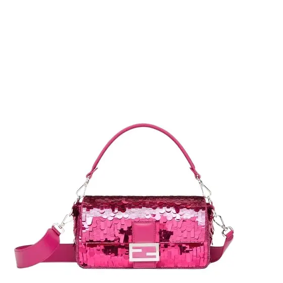 Fendi Iconic medium sized Baguette bag, exquisitely embroidered | Image 1 Fendi Iconic medium sized Baguette bag, exquisitely embroidered | Image 1