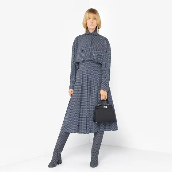 Fendi Peekaboo Mini Selleria Bag with 1048 Hand-Sewn Topstitches | Thumbnail 6 Fendi Peekaboo Mini Selleria Bag with 1048 Hand-Sewn Topstitches | Thumbnail 6