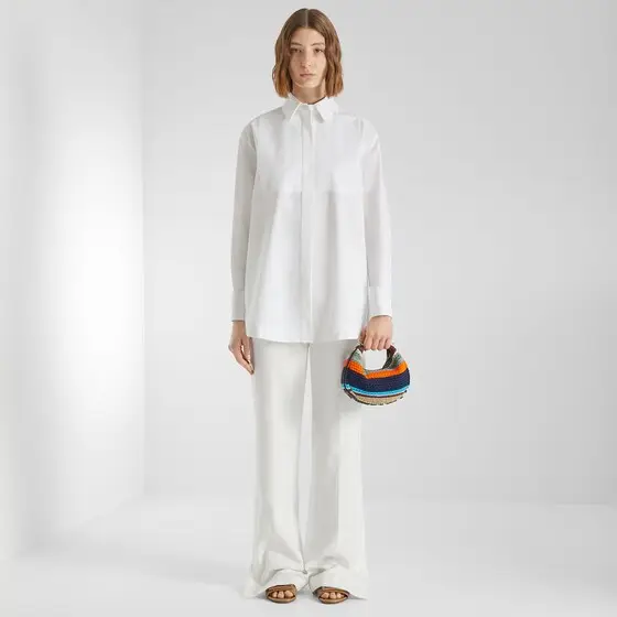 Fendi Fendigraphy Mini Raffia-Effect Material and Cotton Crochet Mini-Bag | Thumbnail 6 Fendi Fendigraphy Mini Raffia-Effect Material and Cotton Crochet Mini-Bag | Thumbnail 6