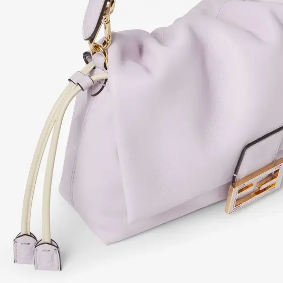 Fendi Baguette Soft Medium Anemone Purple Nappa Leather Bag | Thumbnail 6 Fendi Baguette Soft Medium Anemone Purple Nappa Leather Bag | Thumbnail 6
